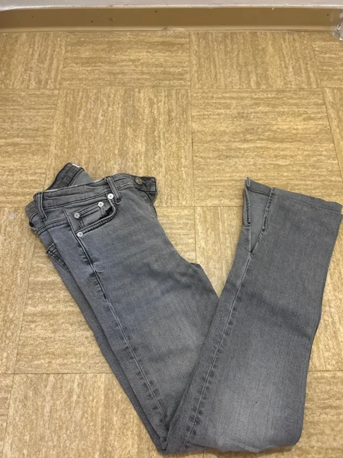 Jean Zara gris avec fente