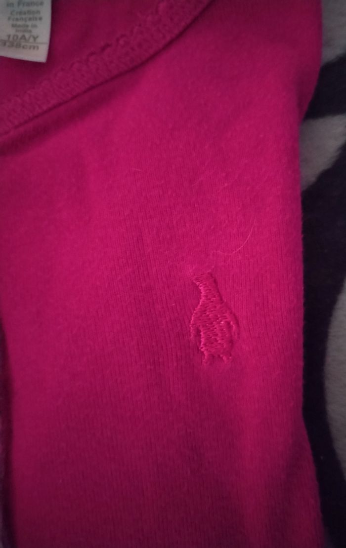 Haut manches longues "Okaidi" 95% coton en très bon état + un tee shirt offert - photo numéro 6