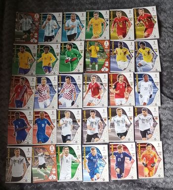 Lot de cartes Russia 2018