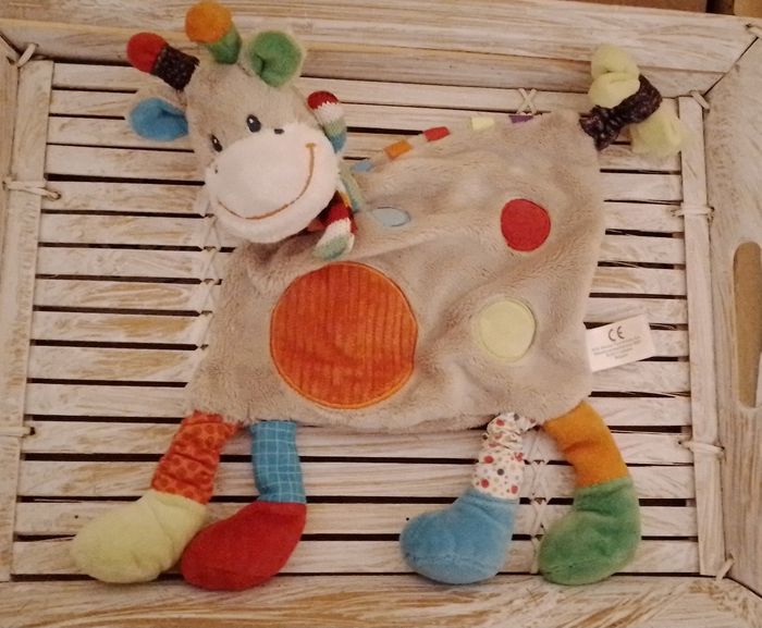 Vache colorée carré - photo numéro 2