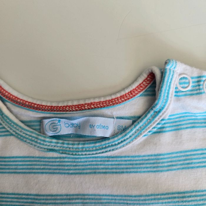 T-shirt manches courtes - Gémo - 6 mois - photo numéro 3