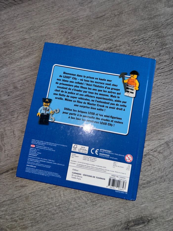 Livre lego city l'évasion de Stéve behling - photo numéro 2