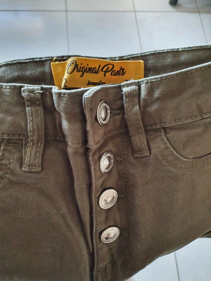 Pantalon kaki Fille jennyfer taille 32 chelo5 - photo numéro 3
