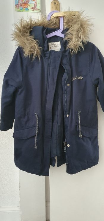 Manteau bleu nuit 6 ans verbaudet