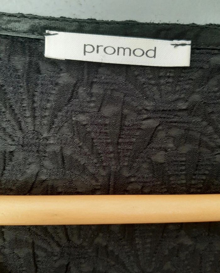 petites robe noire Promod noir taille 44 - photo numéro 3