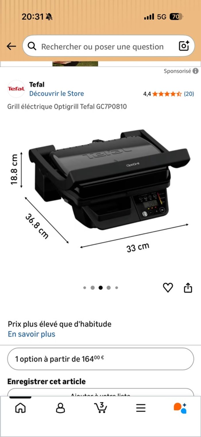 grill tefal neuf - photo numéro 1