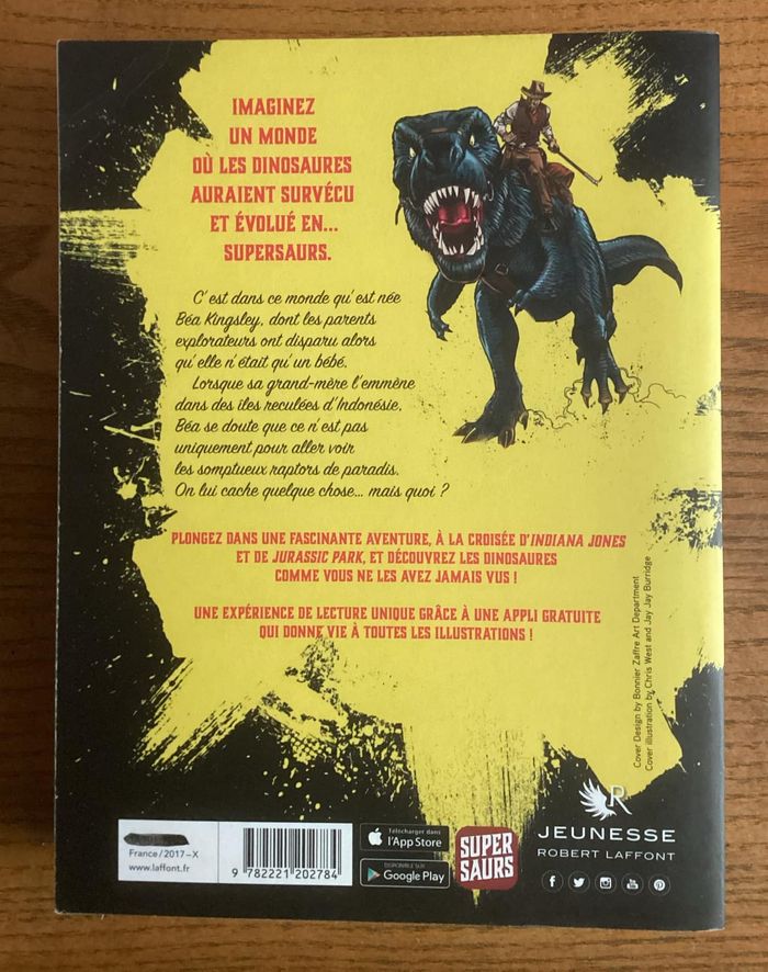 Livre SUPERSAURS – Les Raptors de Paradis - photo numéro 3