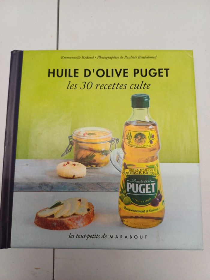 Livre recettes huile d'olive puget