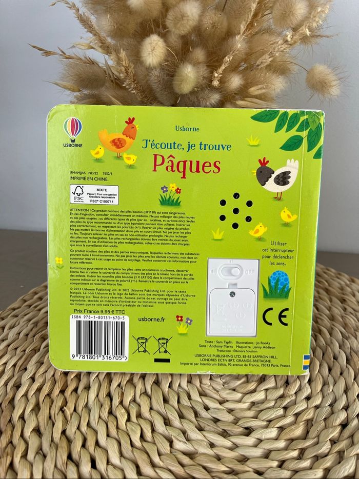 Livre J’écoute, je trouve Pâques - photo numéro 2