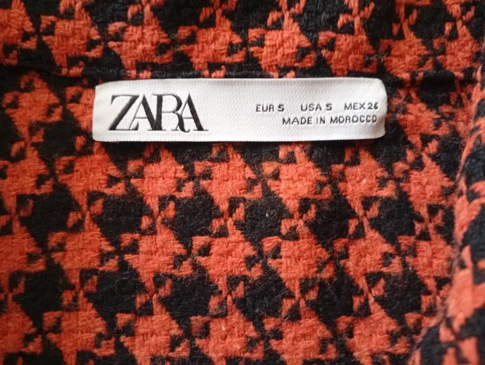 Veste/chemise pied-de-poule T38 - photo numéro 3