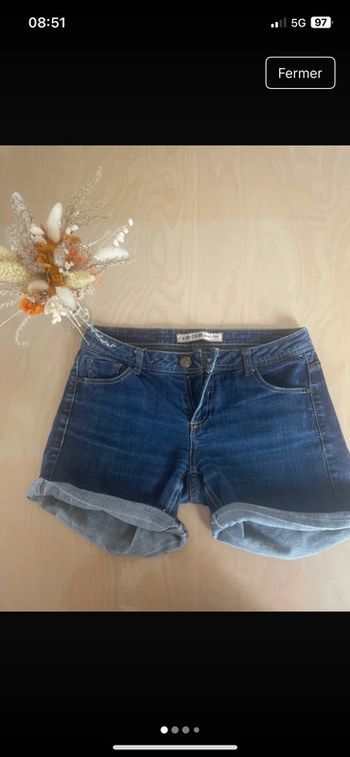 Short en jeans taille S