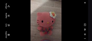 Peluche rose Hello Kitty
