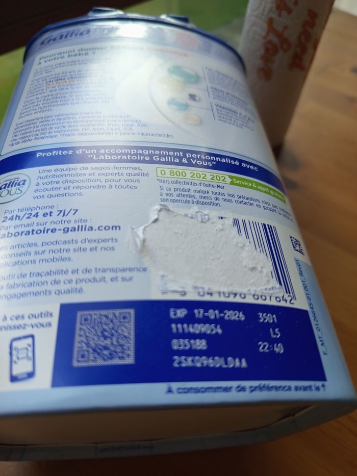 Lait biberon neuf seulbonjour