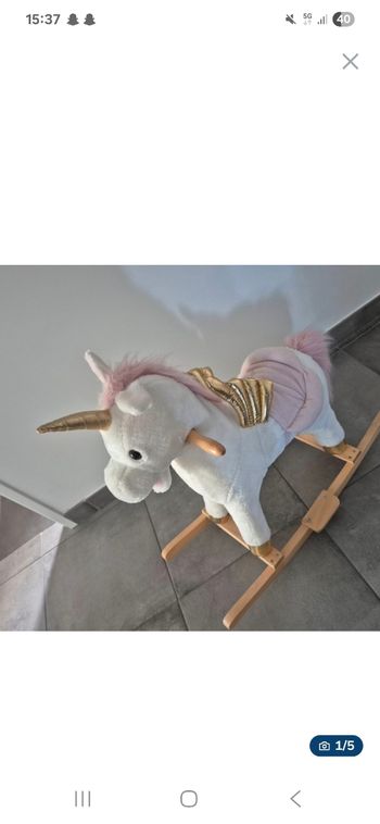 Licorne a bascule