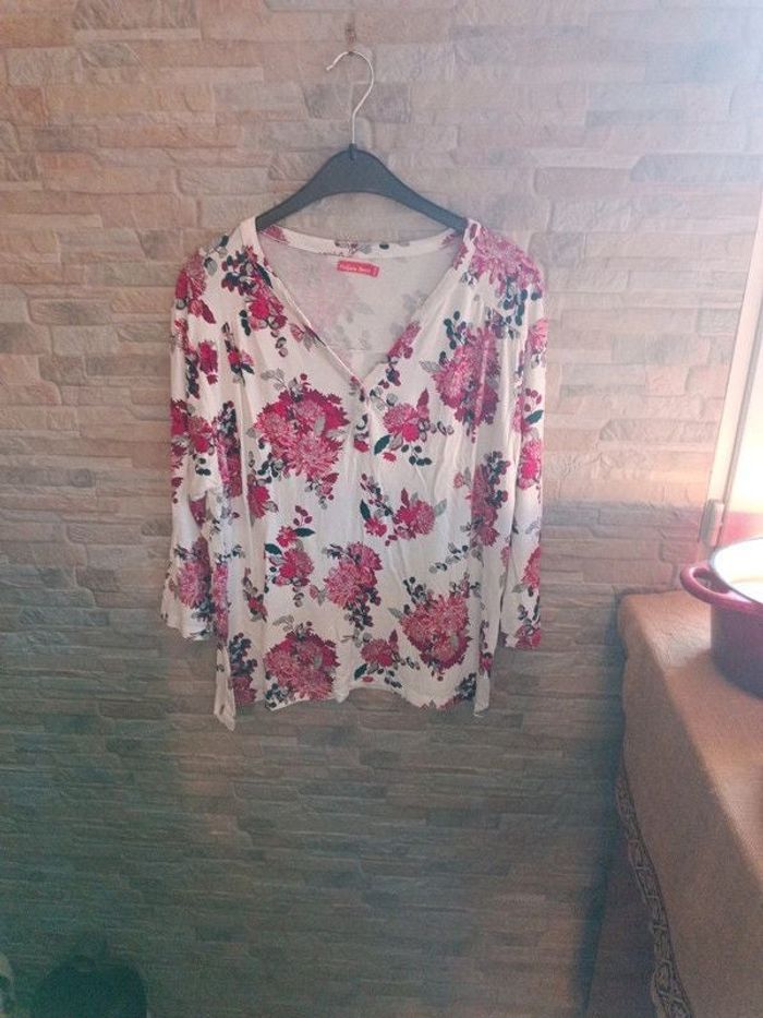 Blouse fleurie Tissaia 46