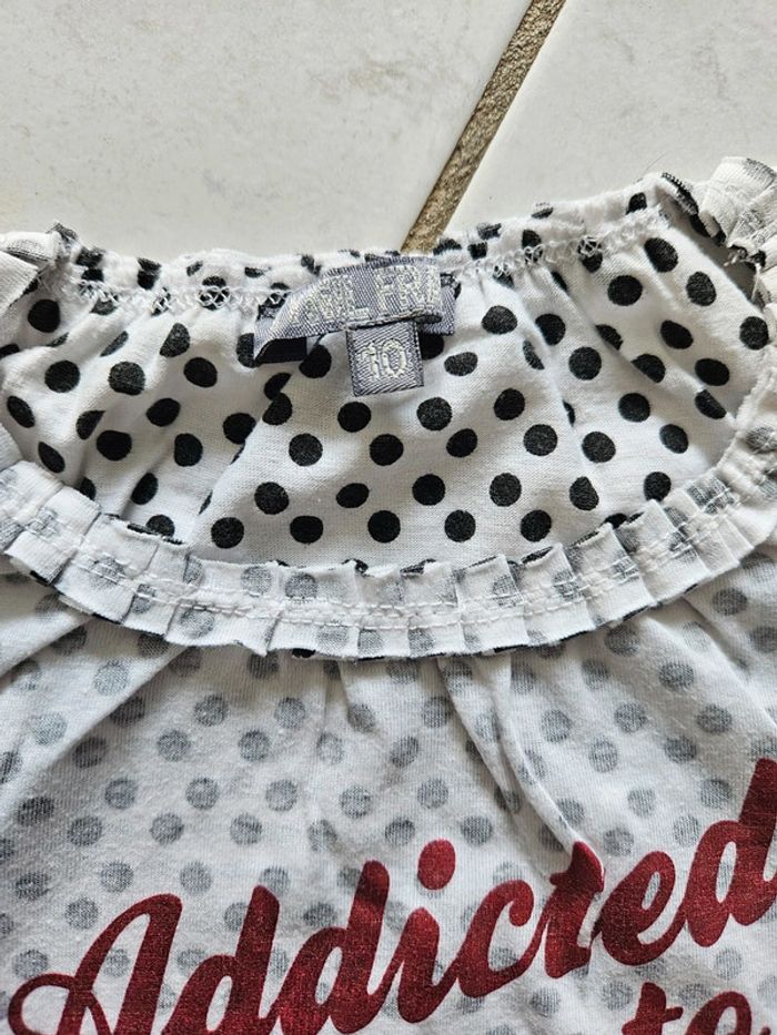 T-shirt MC fille 10 ans CHEV - photo numéro 4