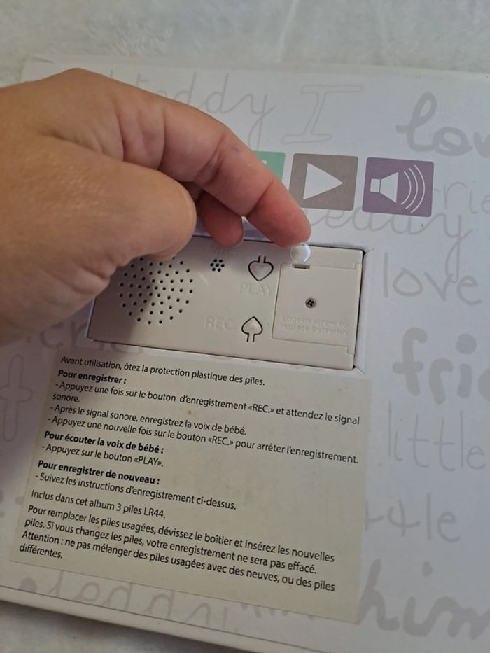 Livre souvenirs bébé - photo numéro 2