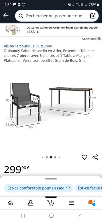 Salon de jardin