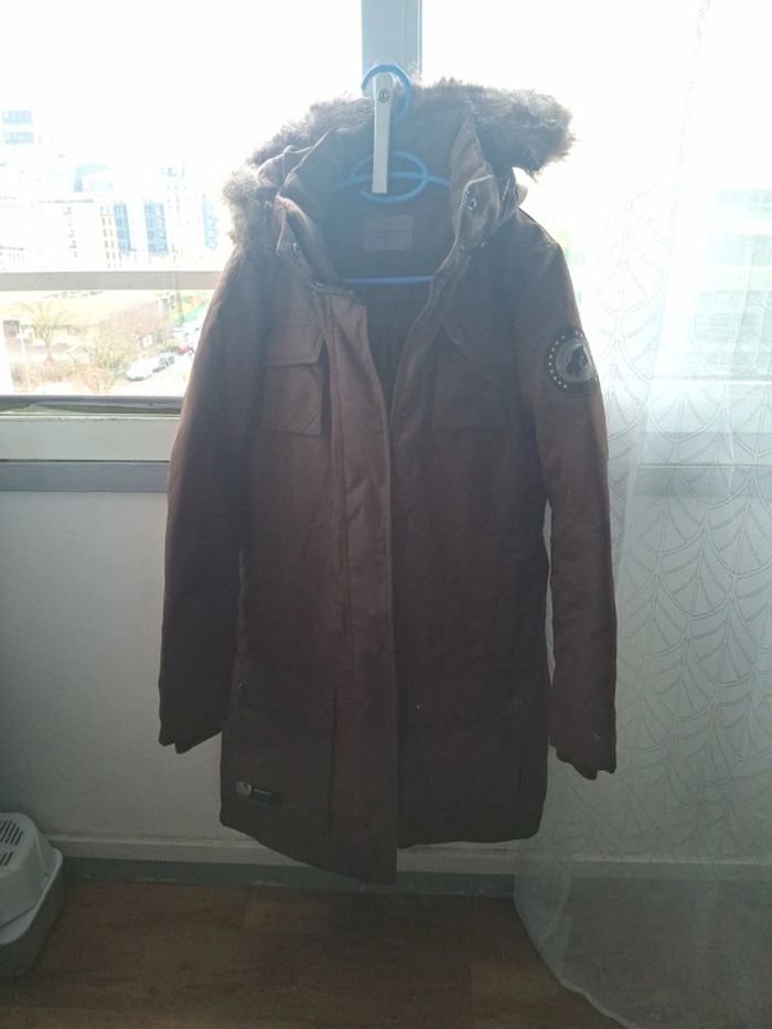 Parka marron