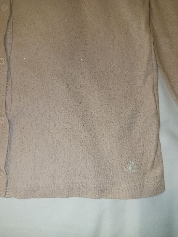 Gilet rose pailleté 10 ans petit bateau Noël - photo numéro 4