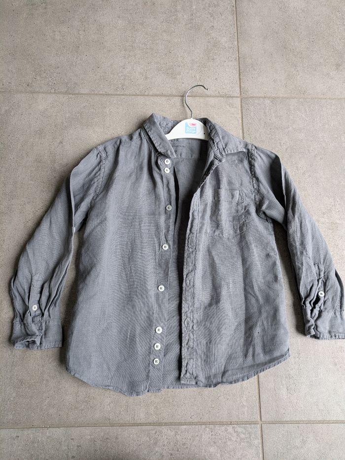 Chemise lin 5 ans
