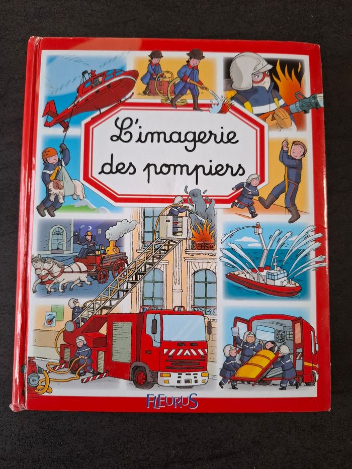 Livre L'imagerie des pompiers en bon état