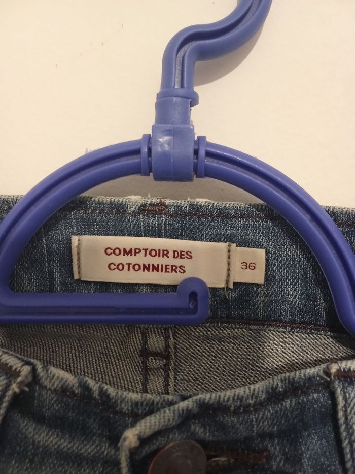 Jean de femme taille 36 de marque comptoir des cotonniers - photo numéro 7
