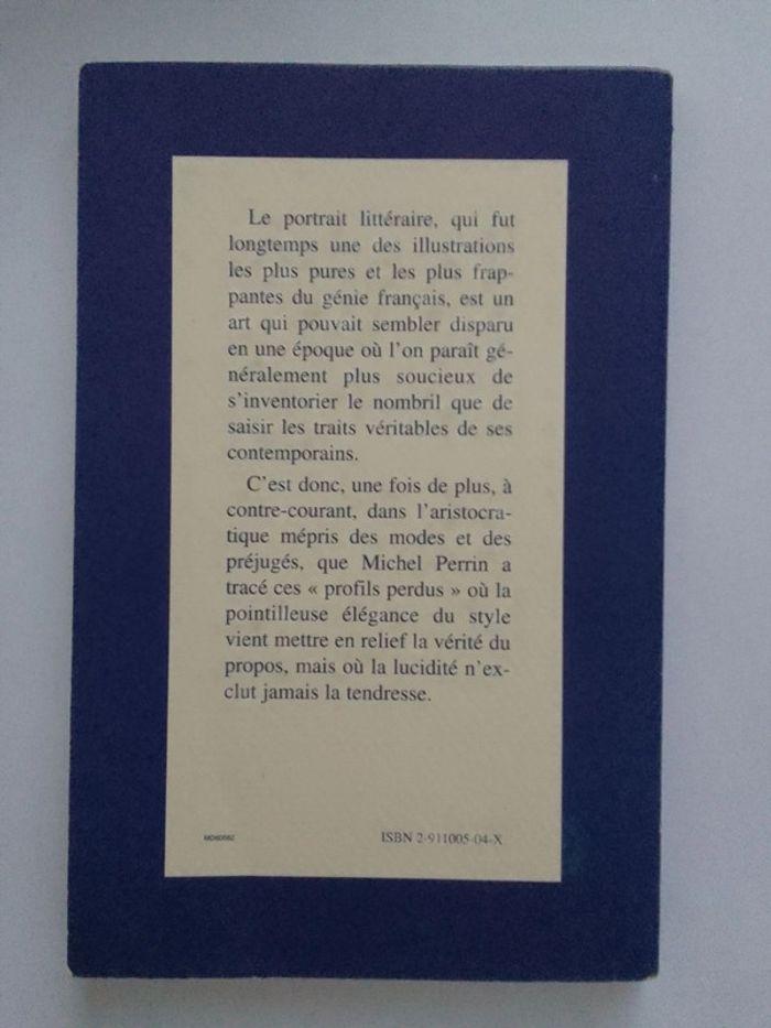 Michel Perrin - Profils perdus - photo numéro 2