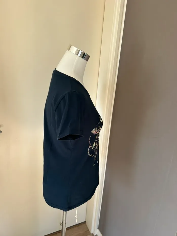 Liu Jo t-shirt bleu imprimé femme, taille M/38 - photo numéro 5