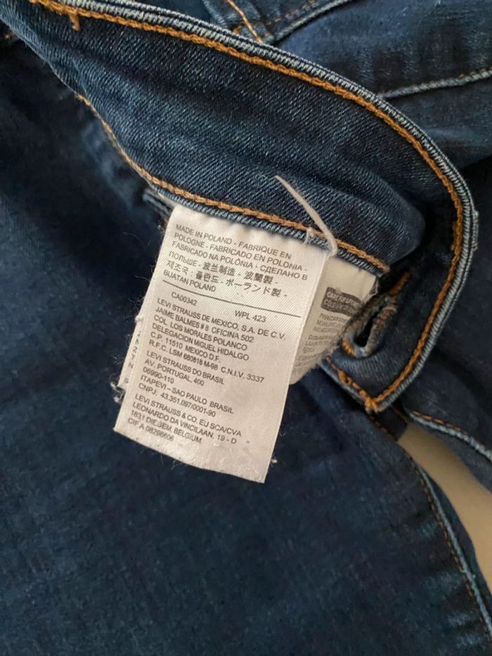 Jeans Levi's 715 Bootcut bleu marine taille 26 W 32 US soit 36 / S France - photo numéro 9