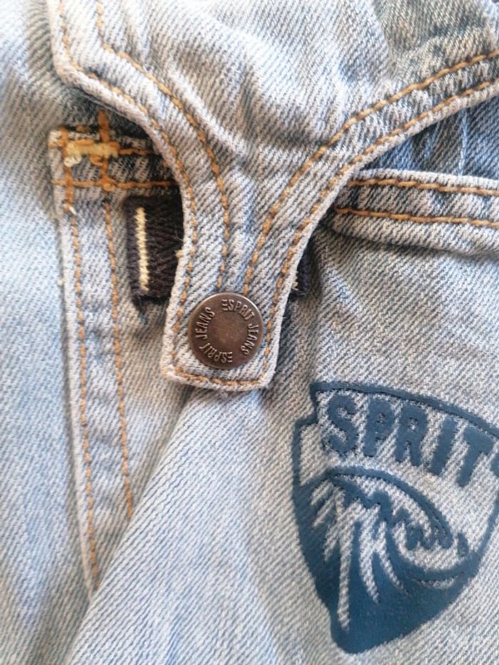 Bermuda large Jean esprit / cargo - photo numéro 7
