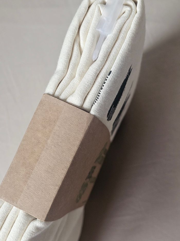 Nappe rectangle coton bio neuf - photo numéro 3