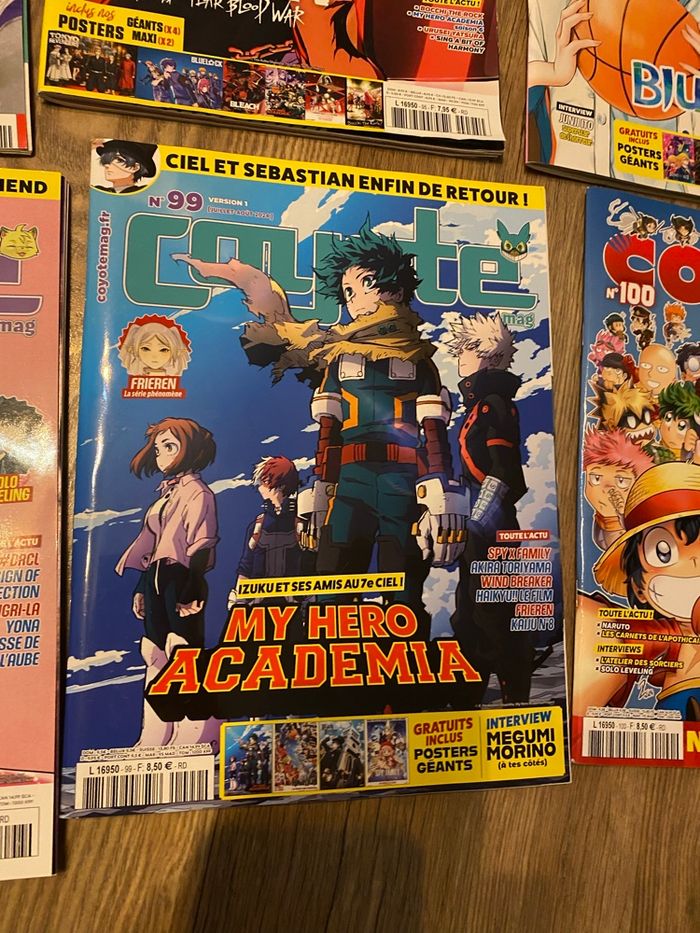 Lot 9 magazines spécial mangas - photo numéro 7