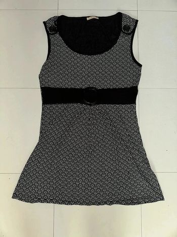 Top long noir TM neuf In Extenso