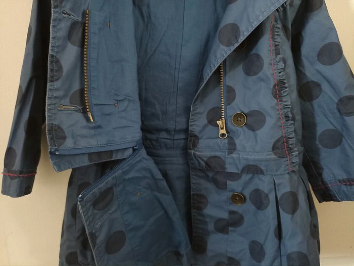 Parka 2 en 1 pois Catimini 3 ans - photo numéro 5