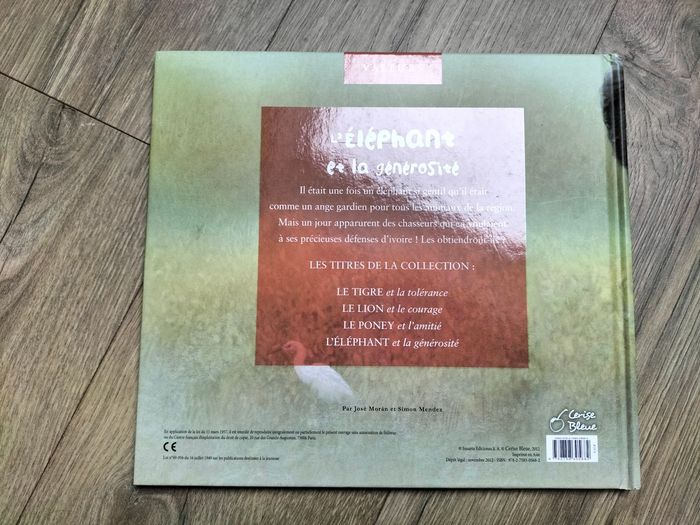 Livre L'éléphant et la générosité - photo numéro 2