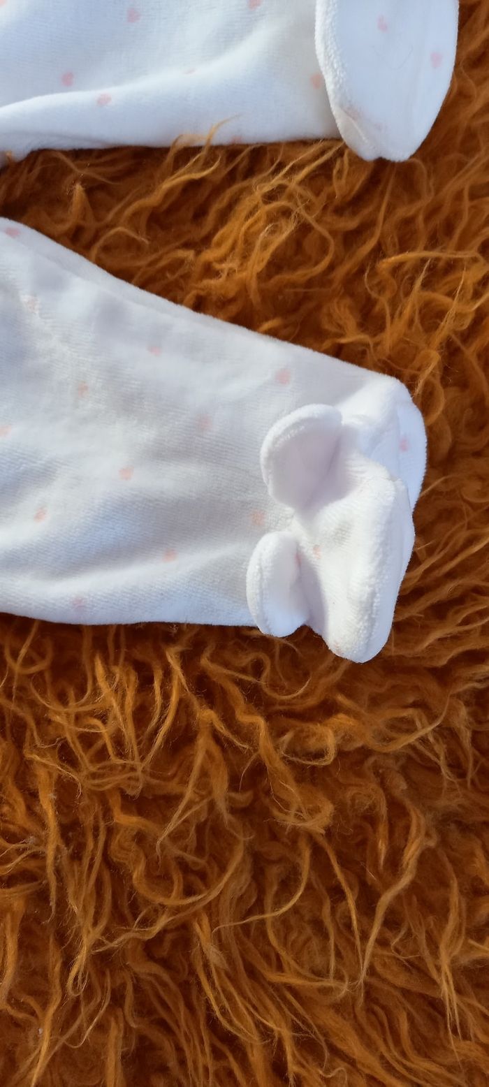 Pyjama à pieds velours - photo numéro 2