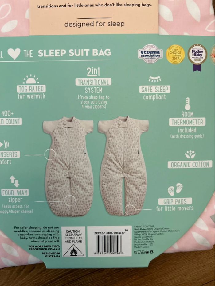 (New) sleep suit bag 2-12m 1.0 tog - photo numéro 8