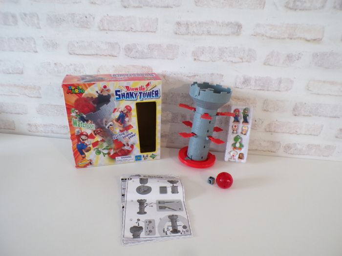 Jeu de société - Super Mario - Blow Up Shaky Tower - Exploser la tour branlante