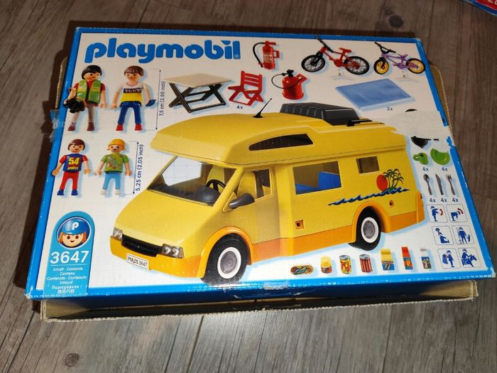 Camping car familial playmobil - photo numéro 2