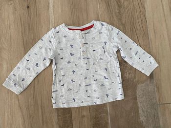 Tshirt ML tape à l’œil 18 mois 80cm TBE