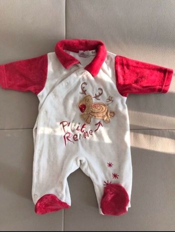 Pyjama Noël 1 mois