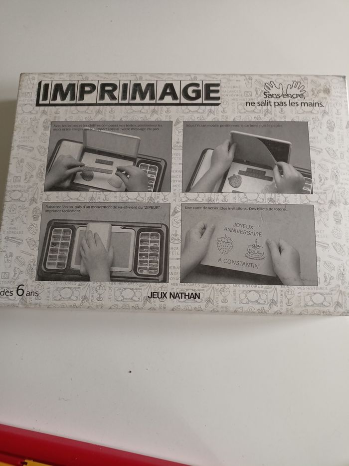Imprimage jeux Nathan - photo numéro 2