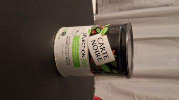 Boite de café en métal Carte Noire