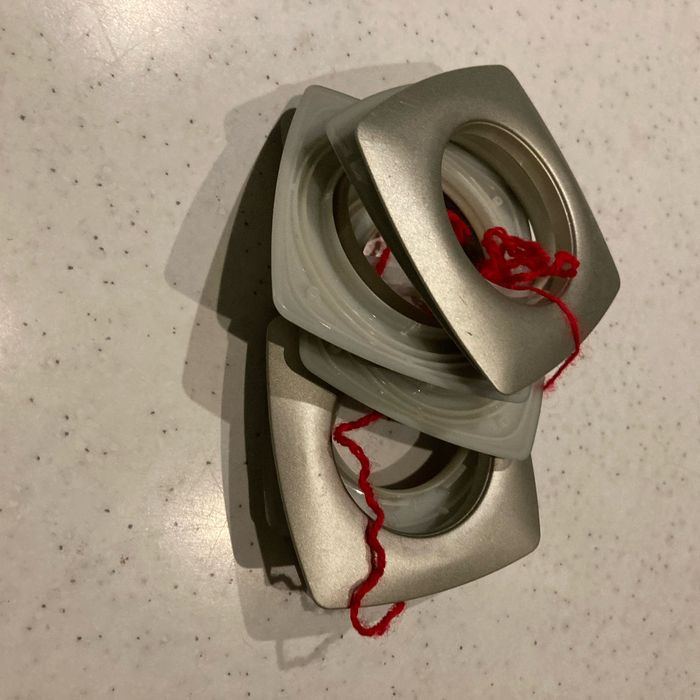 4 anneaux pour rideaux clique