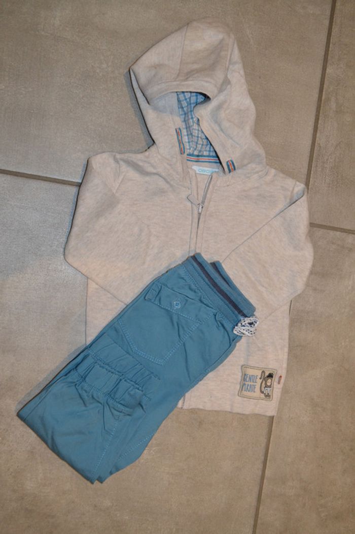 Ensemble Gilet et pantalon Obaibi 23 mois