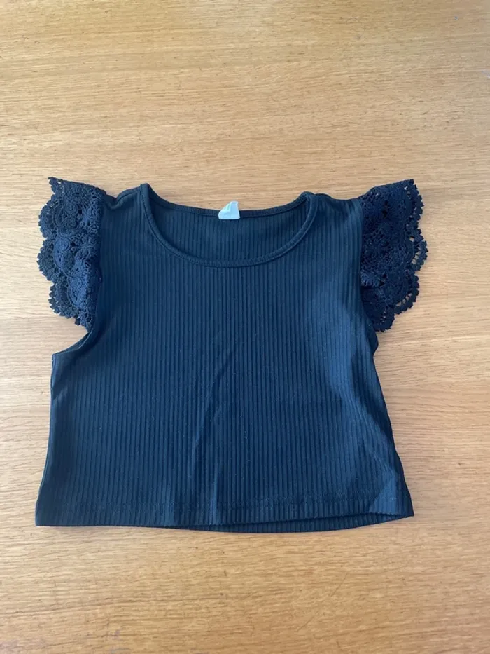 T-shirt court fille 8 ans
