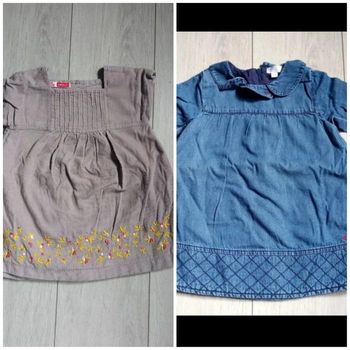 Lot robes hiver fille taille 12 mois
