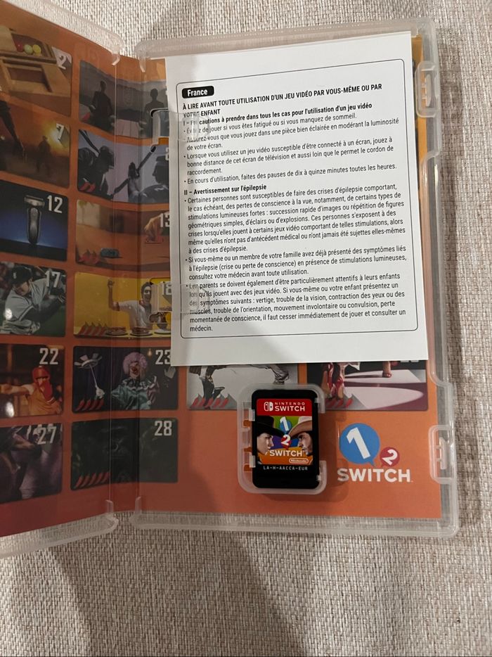 Jeu Nintendo switch 1 2 switch - photo numéro 2