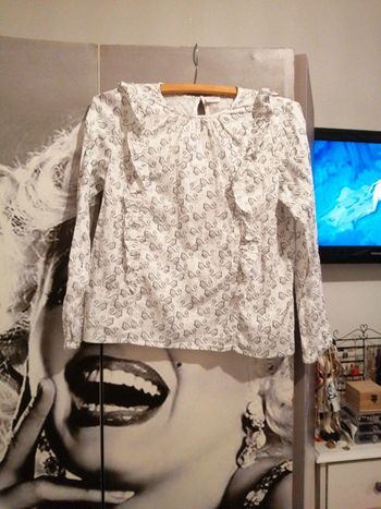 Chemise fille tape à l œil